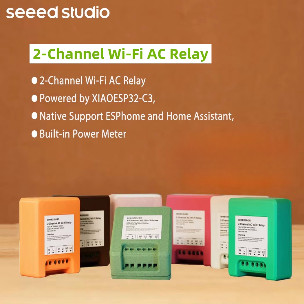 Esp32 C3 - Relay ESPhome, Home Assistant, Relay AC