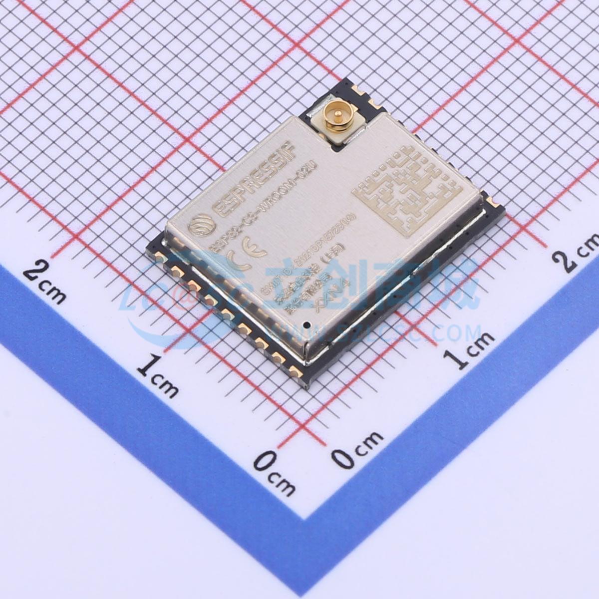 Esp32 C3 - 5 Buah ESP32-C3-WROOM-02U-N4 SMD-19P ESP32-C3 Bluetooth5.0