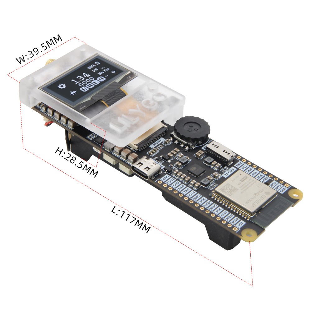 Esp32 - T-TWR Plus OpenEdition ESP32-S3 Papan Pengembangan