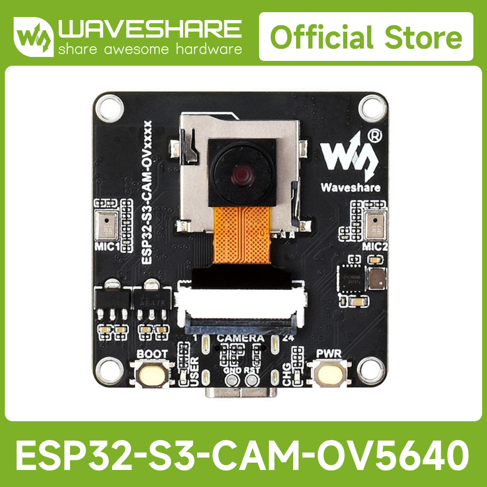 Esp32 Development Board - Papan Pengembangan Kamera AIoT Waveshare ESP32-S3,