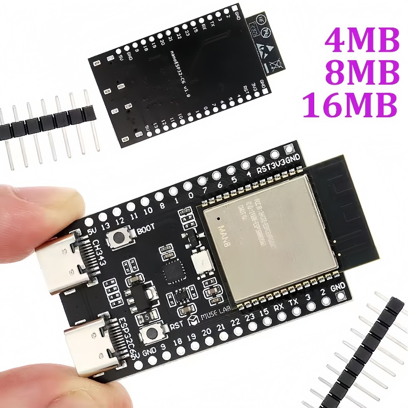 Papan Pengembangan ESP32-C6-N4 - Esp32 C6 ulasan dan harga