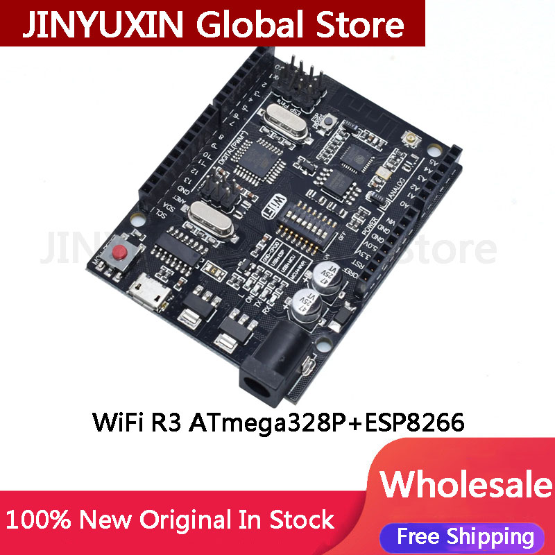 UNO R3 + WiFi ATmega328P + ESP - Esp8266 Nodemcu ulasan dan harga