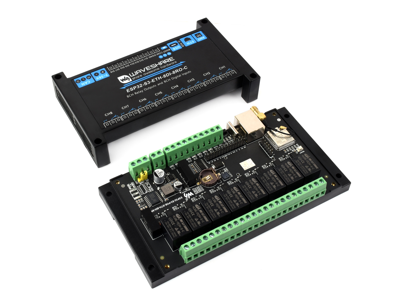 Modul Relai WiFi ESP32-S3 8 Sa - Esp32 S3 ulasan dan harga