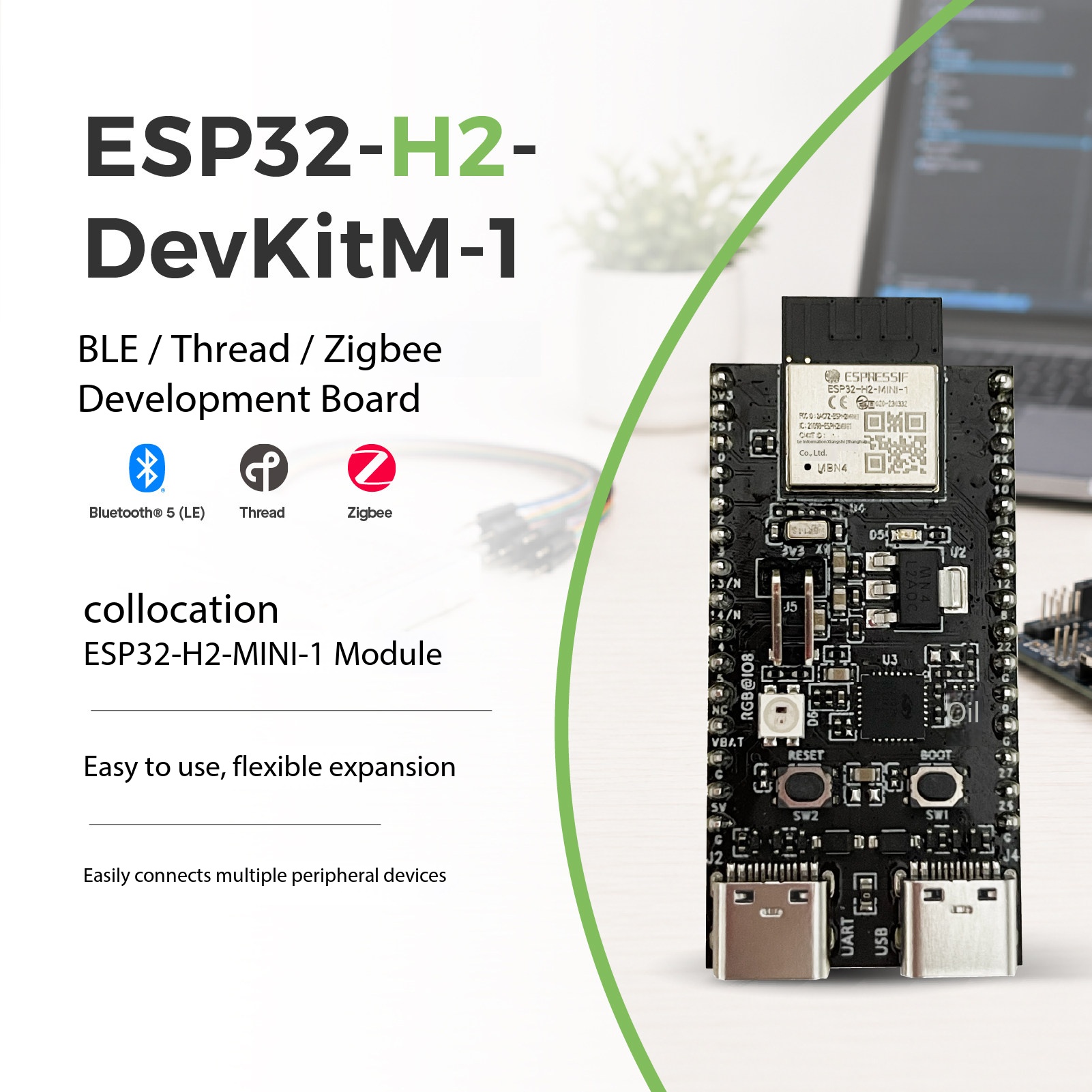 Espressif ESP32-H2-DevKitM-1,  - Esp32 H2 ulasan dan harga