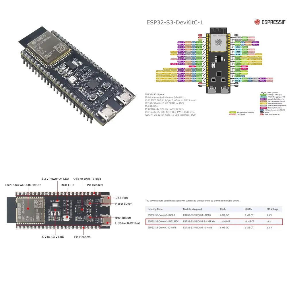 Papan Pengembangan Espressif E - Espressif Esp32 ulasan dan harga