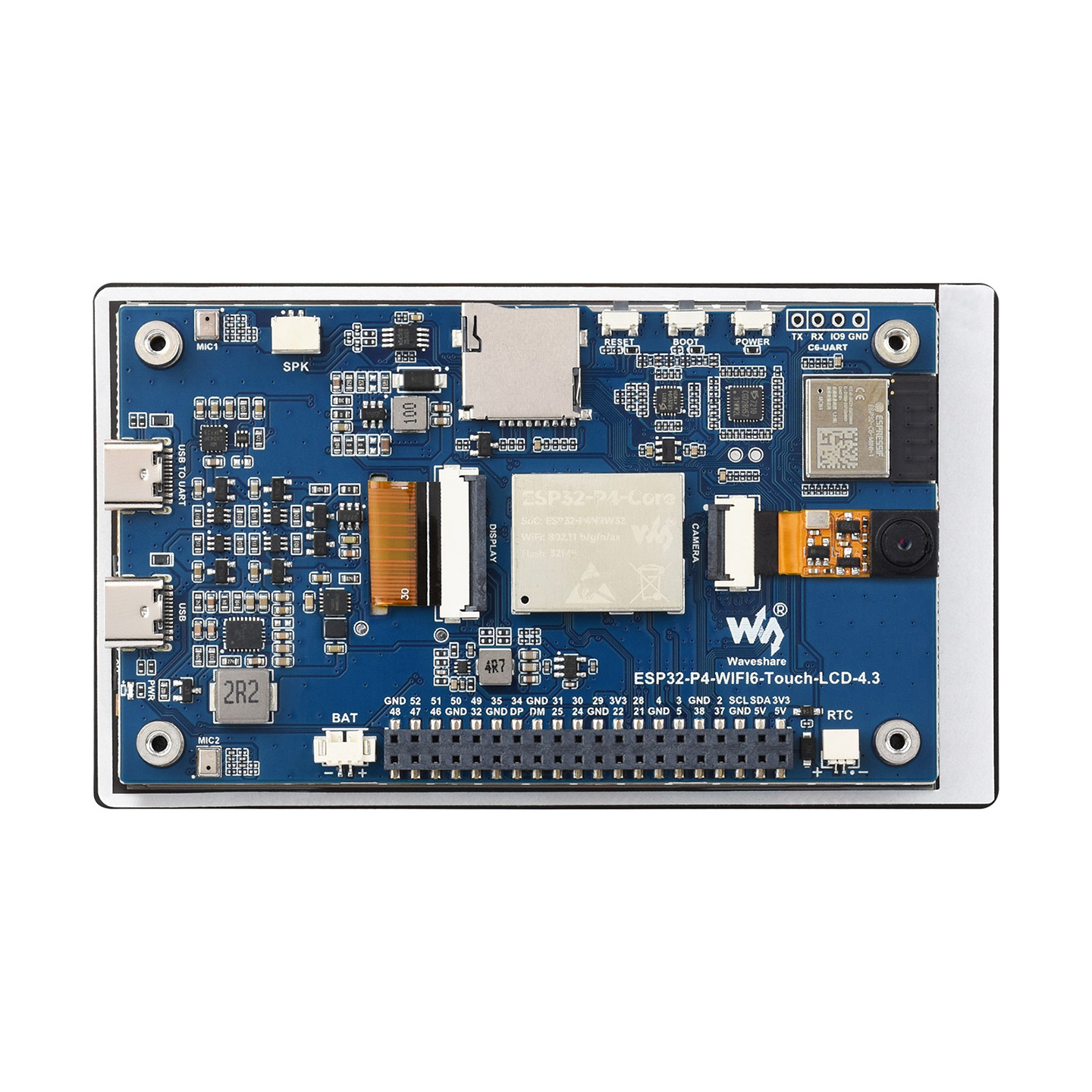 Waveshare ESP32-P4-WIFI6 Papan - Esp32 P4 ulasan dan harga