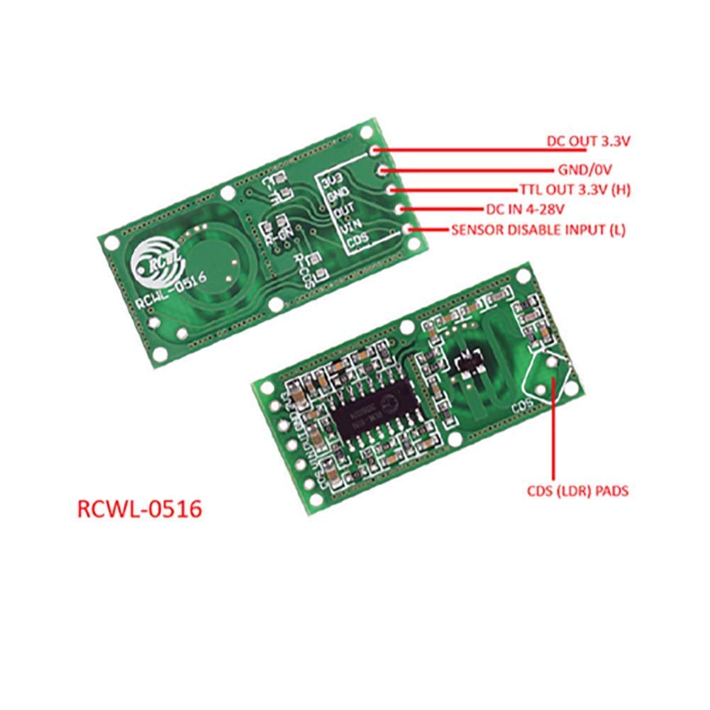 5 Buah Sensor Deteksi Gerak RC - Esp8266 Nodemcu ulasan dan harga