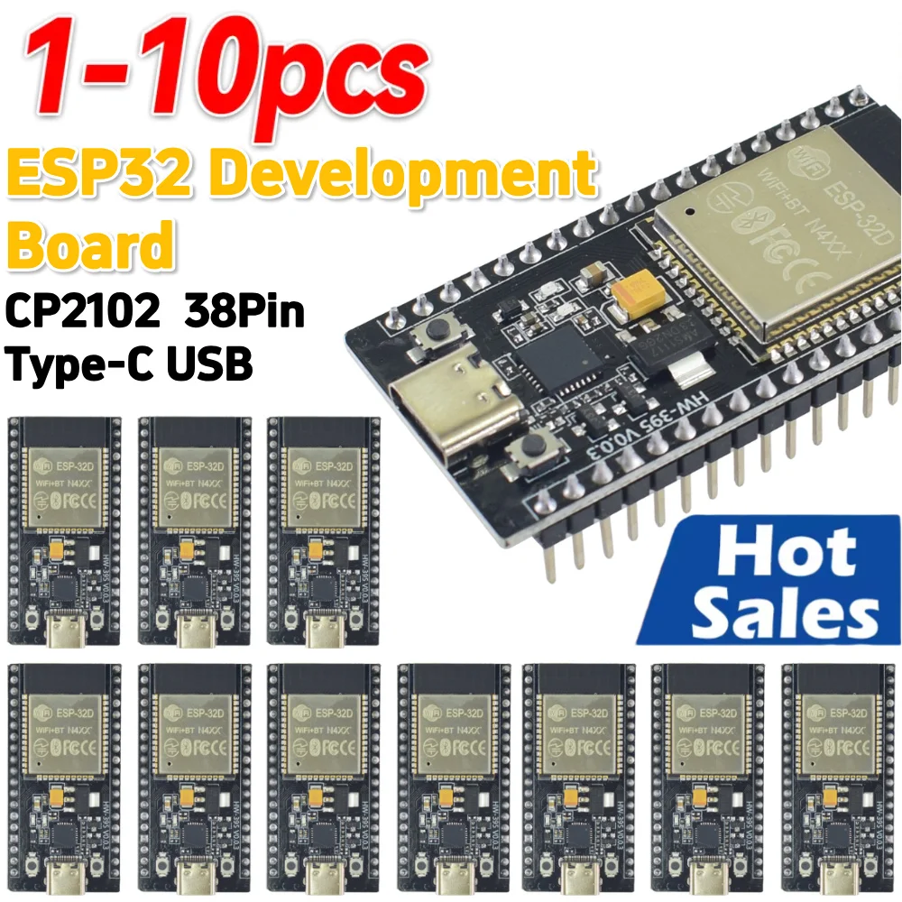 1-10 Buah Modul Bluetooth WIFI - Esp32 Wifi Bluetooth Module ulasan dan harga